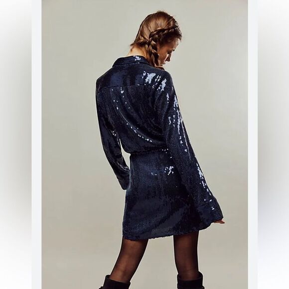 Free People Sophie Sequin Mini Dress - Picture 2 of 5